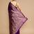 Purple woven design banarasi saree