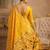 Yellow woven design zari silk blend paithani saree