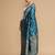 Blue woven design banarasi saree