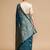 Blue woven design banarasi saree