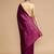 Purple woven design banarasi saree with unstitched blouse