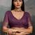 Lavender ethnic motifs pure cotton designer muga saree