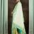 Sea green embroidered pure cotton kurta trouser dupatta set
