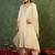 White embroidered liva kurta trouser dupatta set