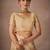 Beige woven design sarees with blouse piece