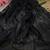 Black embellished embroidered poly georgette saree