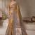 Gold printed tussar sarees blouse piece