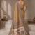 Gold printed tussar sarees blouse piece