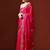 Pink embroidered sarees with blouse piece