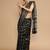 Black woven design zari banarasi saree