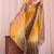 Multicolor ombre mirror work tissue designer saree