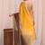Multicolor ombre mirror work tissue designer saree