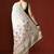 Cream woven design saree with blouse