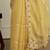 Yellow zari saree with blouse