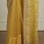 Yellow women ethnic motifs embroidered saree