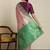 Pink woven design paithani saree