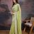 Lime embroidered embellished sarees