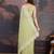 Lime embroidered embellished sarees