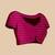 Pink woven design saree with unstitched blouse