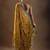 Yellow embroidered sarees