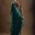 Green embroidered sarees