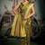 Olive woven design zari art silk banarasi saree