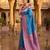 Blue classic indian silk rich woven pallu design sarees