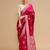 Pink woven design banarasi saree