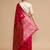 Pink woven design banarasi saree