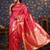 Pink woven design saree