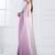 Lavender embroidered border saree with matching blouse piece