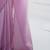 Lavender embroidered border saree with matching blouse piece