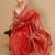 Red woven design banarasi saree