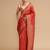 Red woven design banarasi saree