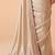 Gold embellished embroidered pure chiffon designer saree