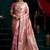 Pink woven design zari art silk banarasi saree