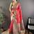 Red classic indian silk rich woven pallu design sarees