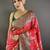 Red classic indian silk rich woven pallu design sarees