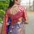 Purple classic indian silk rich woven pallu design sarees