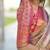 Pink classic indian silk rich woven pallu design sarees