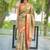 Green classic indian silk rich woven pallu design sarees