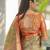 Green classic indian silk rich woven pallu design sarees