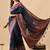 Navy blue woven design paithani sarees