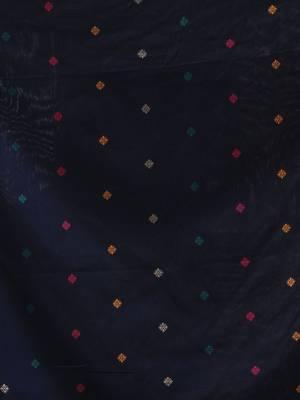 Navy blue woven design paithani sarees 4