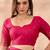 Magenta elegant wine silk gold zari leaf motifs rich woven border sarees