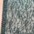 Teal floral sequinned net designer saree
