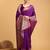 Purple ethnic motifs woven design art silk kanjivaram saree