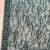 Teal floral sequinned net designer saree