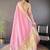 Pink woven design silk blend handloom mysore silk saree