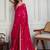 Pink embellished sarees